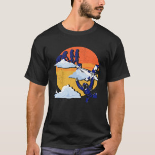 Evolution Skydiver Parachuting Skydiving Parachuti T-Shirt