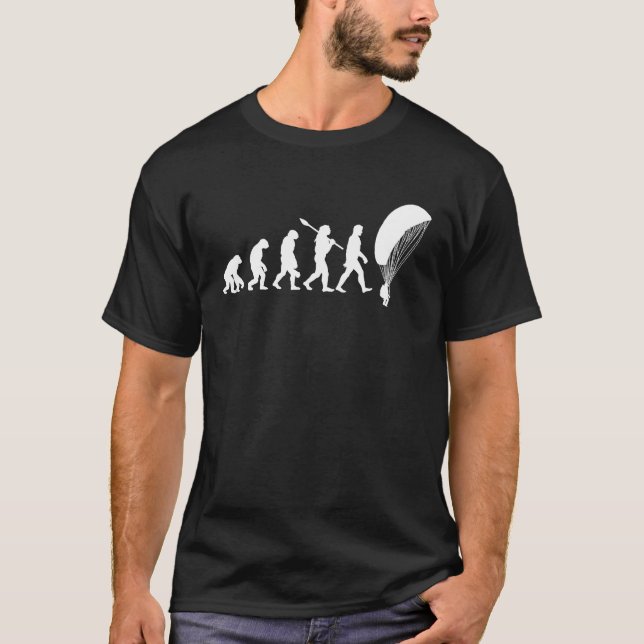Evolution skydiver T-Shirt (Front)