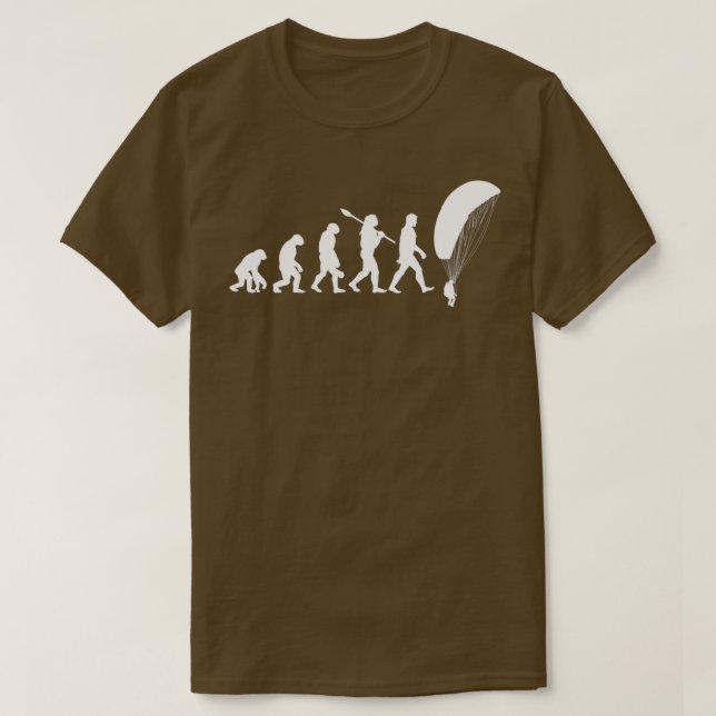 Evolution skydiver T-Shirt (Design Front)