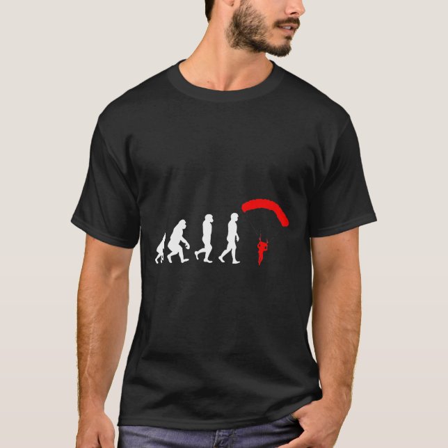 Evolution Skydiving  For Sky Diver Teacher T-Shirt (Front)