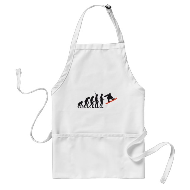 evolution snowboard adult apron (Front)