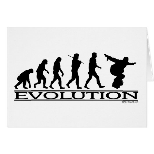 Evolution - Snowboarding Cards (Front Horizontal)