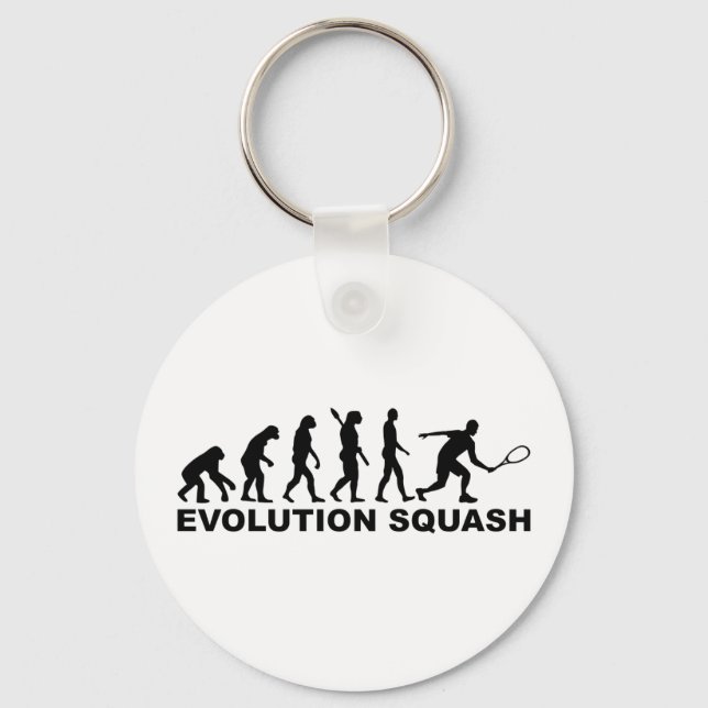 Evolution Squash Keychain (Front)