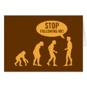 evolution - stop following me! (Front Horizontal)