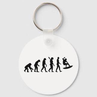 Evolution surfing keychain