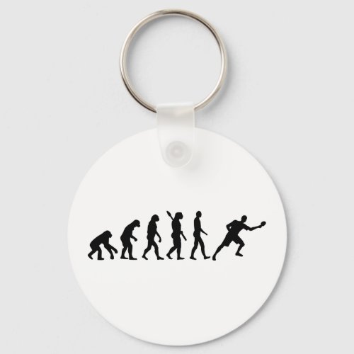 Evolution Table tennis ping pong Keychain