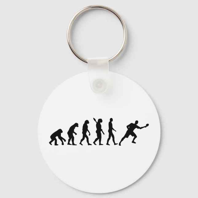 Evolution Table tennis ping pong Keychain (Front)