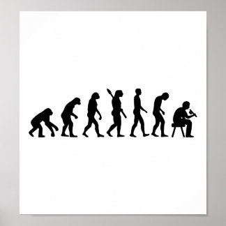 Evolution Tattoo artist Poster
