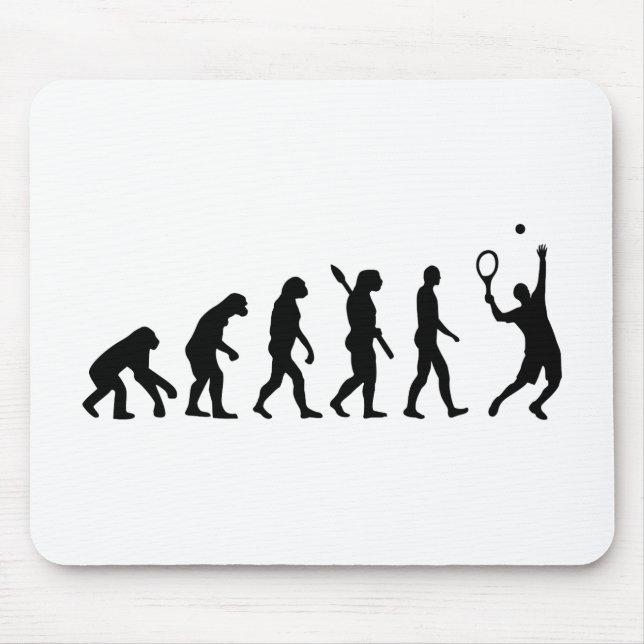 Evolution Tennis player Mouse Pad (Front)