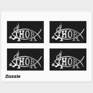 Evolution - Thor Rectangular Sticker