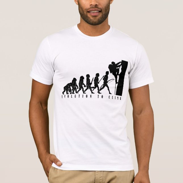 Evolution to climb T-Shirt (Front)