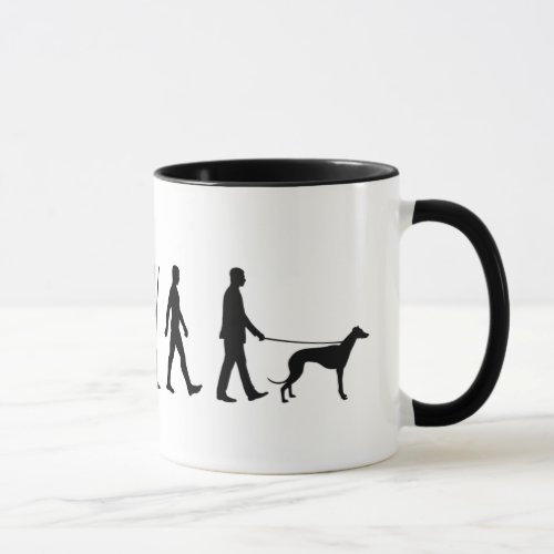 Evolution to Greyhound Owner Mug