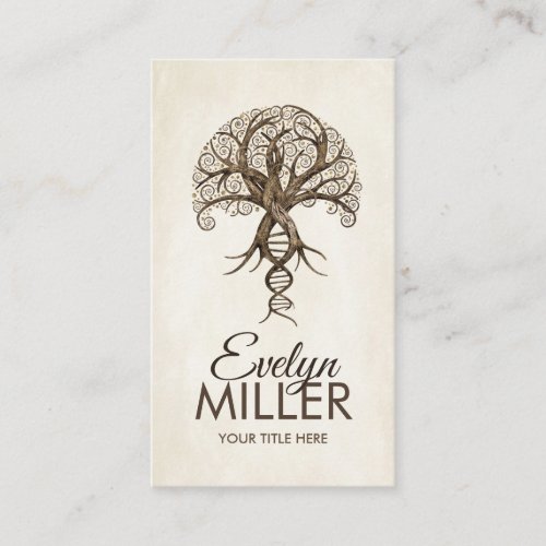 Evolution Tree of Life Business Card