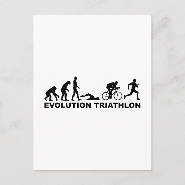 Evolution triathlon postcard (Front)
