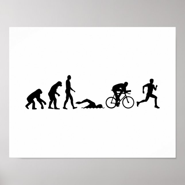 Evolution triathlon poster (Front)