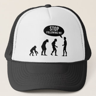 evolution trucker hat