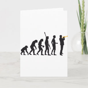evolution trumpet player card