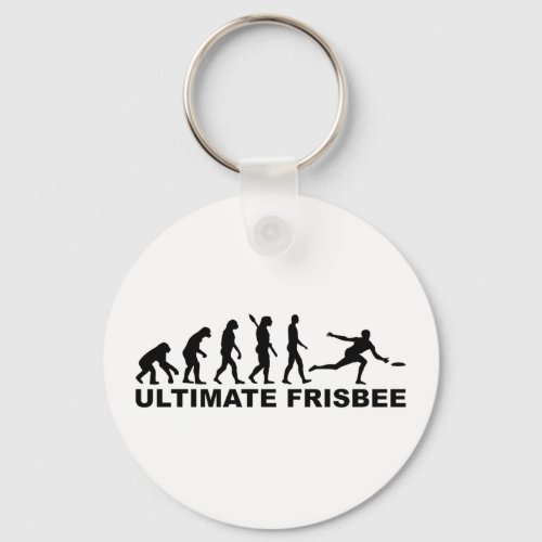 Evolution Ultimate Frisbee Keychain