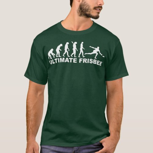 Evolution Ultimate Frisbee  T_Shirt