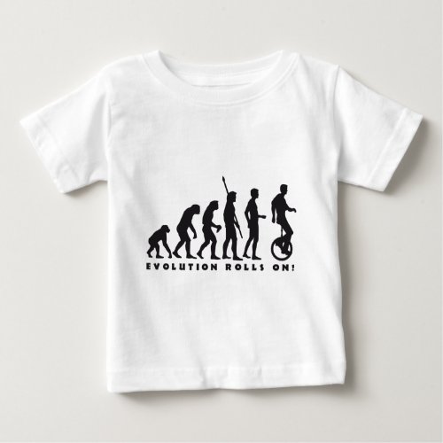 evolution unicycle baby T_Shirt