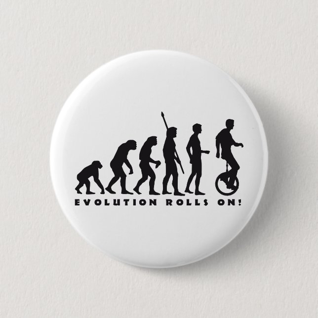evolution unicycle button (Front)