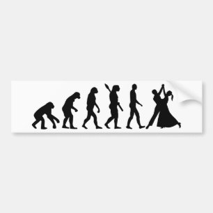 Evolution Waltz Bumper Sticker