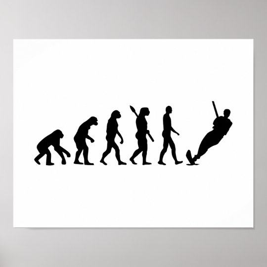 Evolution Water ski Poster