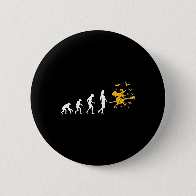 Evolution Witch  Button (Front)