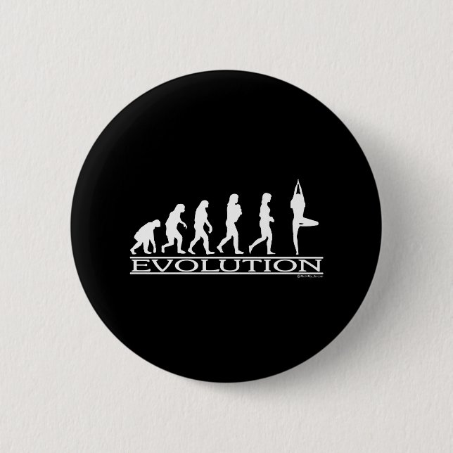 Evolution - Yoga Button (Front)