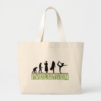 Evolution Yoga Gift Large Tote Bag