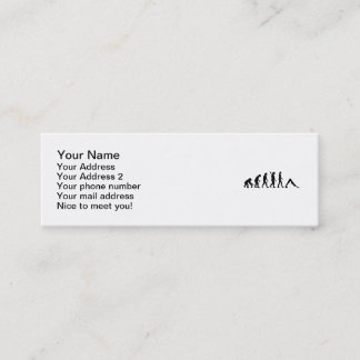 Evolution Yoga Pilates Mini Business Card