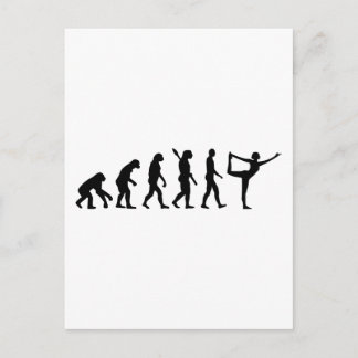 Evolution Yoga Postcard