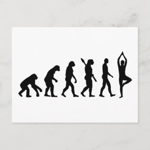 Evolution Yoga Postcard