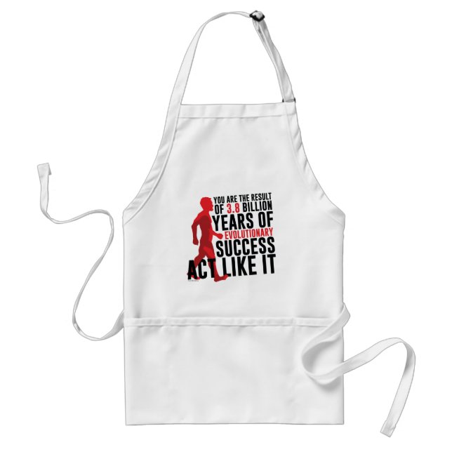 Evolutionary Success Adult Apron (Front)