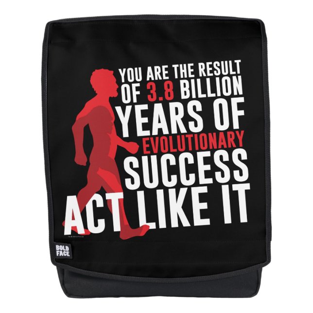 Evolutionary Success Backpack (Front)
