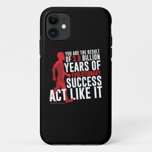 Evolutionary Success iPhone 11 Case