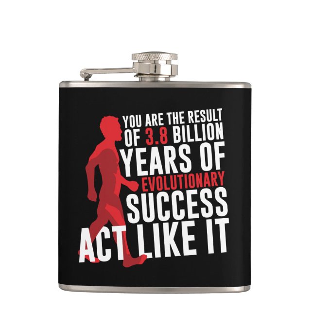 Evolutionary Success Flask (Front)