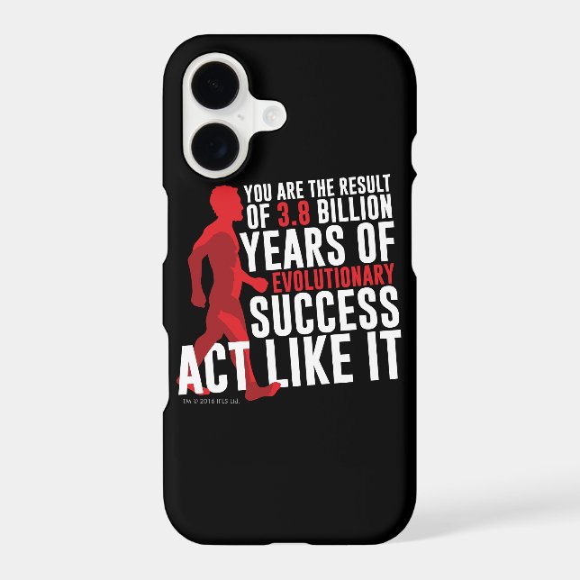 Evolutionary Success Iphone Case (Back)