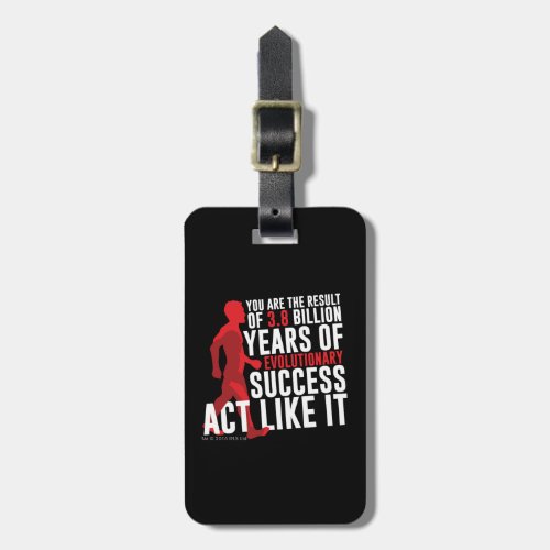 Evolutionary Success Luggage Tag