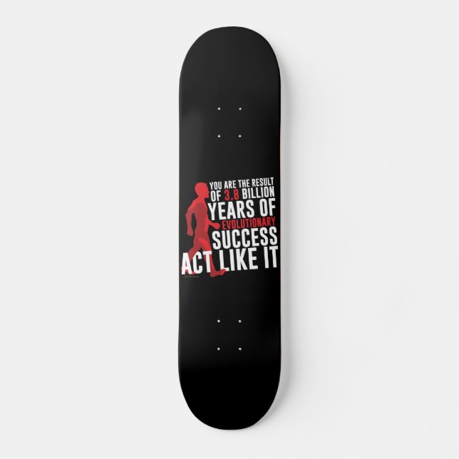 Evolutionary Success Skateboard Deck (Front)