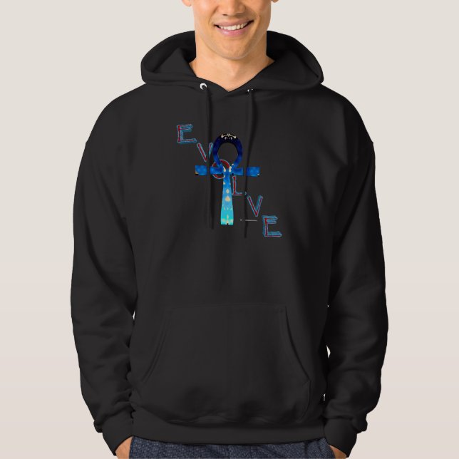 Evolve Ankh Men's Hoodie (Front)