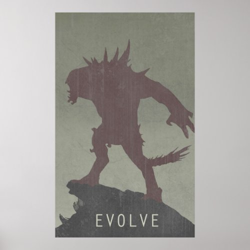 Evolve Game Poster