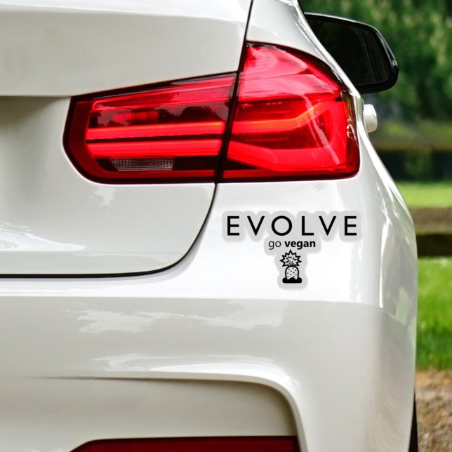Evolve, Go Vegan, Activism  Sticker (Creator Uploaded)