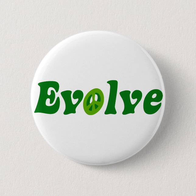 Evolve Pinback Button (Front)