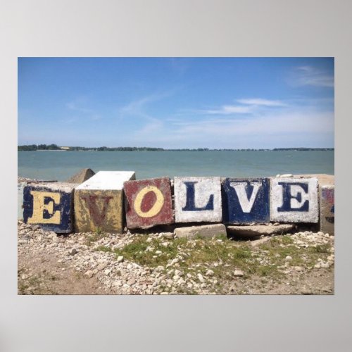 Evolve Put in Bay Photo by Willowcatdesigns Poster