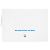 EVOLVE with Gay Pride Flag for Gay Rights Cards (Back Horizontal)