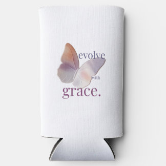 Evolve with Grace Themed  Seltzer Can Cooler