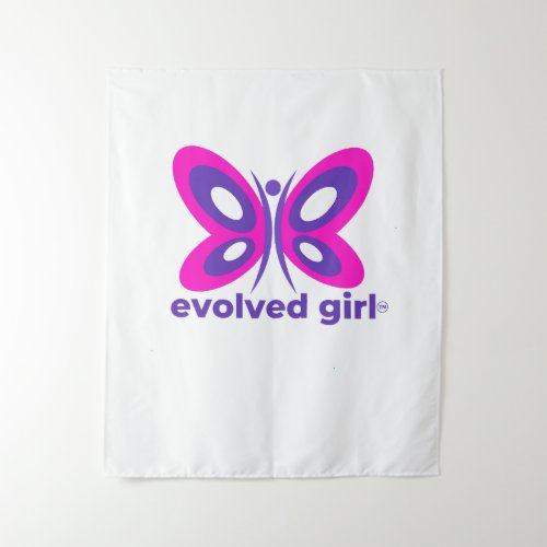 Evolved Girl Banner _ Tapestry