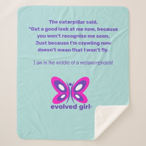 Evolved Girl Blanket