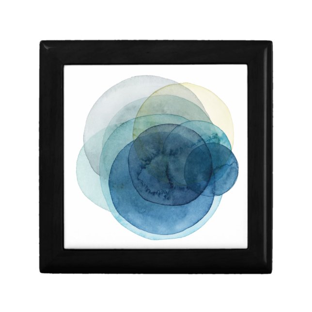 Evolving Planets - Watercolor Circles Gift Box (Front)